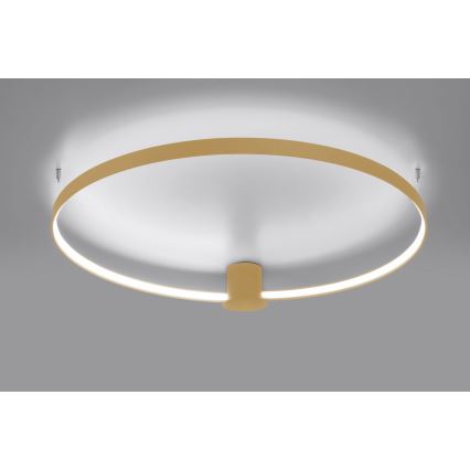 Thoro TH.223 - LED Griestu lampa RIO LED/30W/230V CRI 95 4000K d. 55 cm zelta