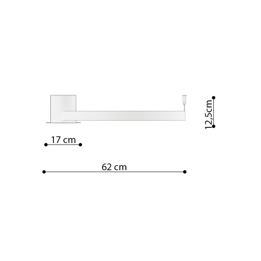 Thoro TH.223 - LED Griestu lampa RIO LED/30W/230V CRI 95 4000K d. 55 cm zelta