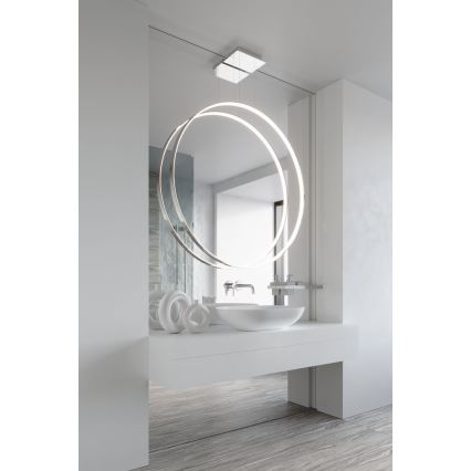 Thoro TH.249 - LED Lustra ar auklu RIO LED/50W/230V CRI 90 4000K d. 78 cm spīdīgi hromēts