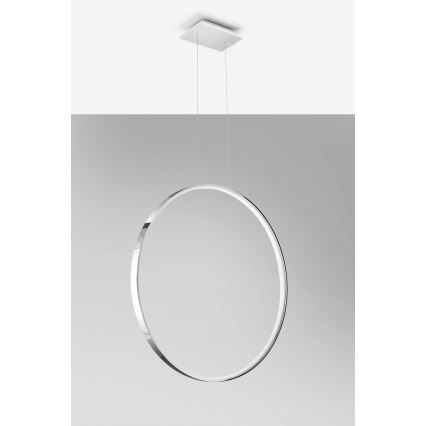 Thoro TH.249 - LED Lustra ar auklu RIO LED/50W/230V CRI 90 4000K d. 78 cm spīdīgi hromēts