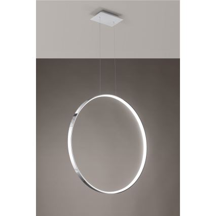 Thoro TH.249 - LED Lustra ar auklu RIO LED/50W/230V CRI 90 4000K d. 78 cm spīdīgi hromēts