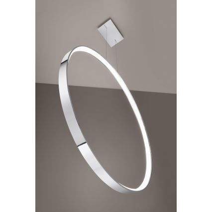 Thoro TH.249 - LED Lustra ar auklu RIO LED/50W/230V CRI 90 4000K d. 78 cm spīdīgi hromēts