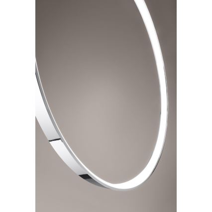 Thoro TH.249 - LED Lustra ar auklu RIO LED/50W/230V CRI 90 4000K d. 78 cm spīdīgi hromēts