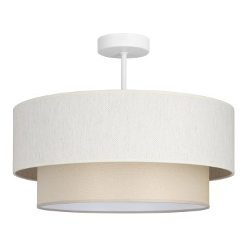 Tieši pie griestiem montēta lampa NATIA 1xE27/60W/230V krēmkrāsa