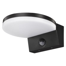 Top Lampa - LED Āra sienas lampa ar sensoru NOVARA LED/15W/230V IP65 melna