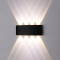 Top Lampa - LED Āra sienas lampa LED/8W/230V IP44 4000K melna