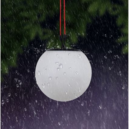Top Light BALL RGB TP - LED RGB Aptumšojama saules enerģijas lampa BALL LED/1,2W/3,7V IP44 1800 mAh + tālvadības pults