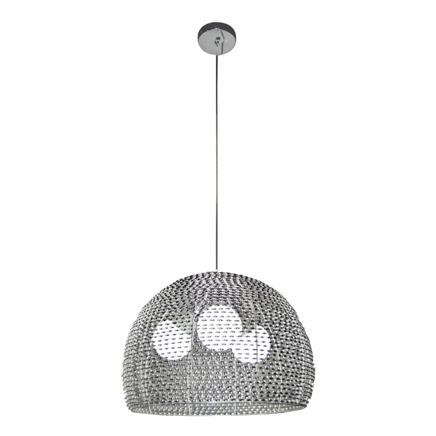 Top Light Davos 50 - Lustra DAVOS 3xE27/60W/230V spīdīgi hromēts