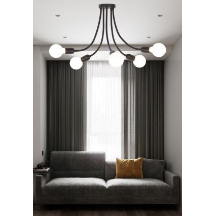 Top Light Galileo 5 C - Piekarama lustra 5xE27/40W/230V