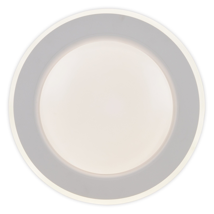 Top Light - LED Aptumšojama griestu lampa NORMAN LED/51W/230V d. 39 cm balta + tālvadības pults