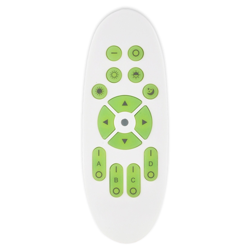 Top Light - LED Aptumšojama griestu lampa NORMAN LED/51W/230V d. 39 cm balta + tālvadības pults