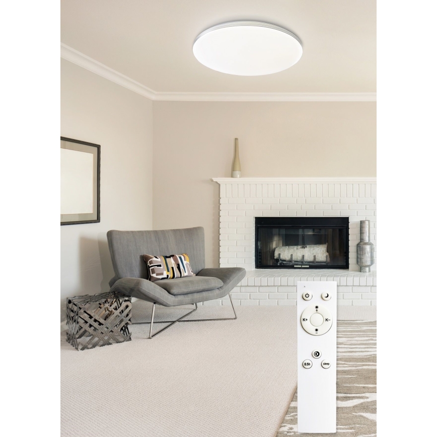Top Light - LED Aptumšojama griestu lampa OCEAN LED/36W/230V 3000-6500K + tālvadības pults