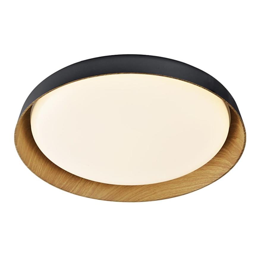 Top Light - LED Aptumšojama griestu lampa SATELLITE LED/36W/230V 3000-6500K d. 43 cm melna/brūna + tālvadības pults