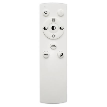Top Light - LED Aptumšojama lustra ar auklu SATURN LED/30W/230V 3000-6500K melna + tālvadības pults