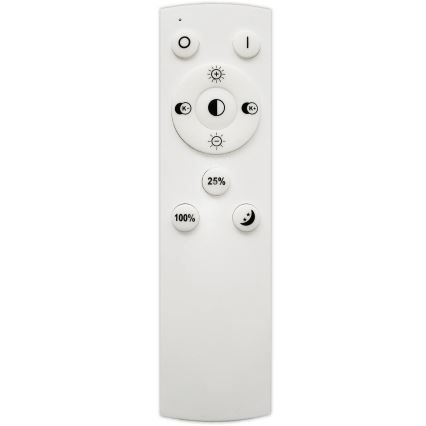 Top Light - LED Aptumšojama lustra ar auklu ORBIT LED/40W/230V 3000-6500K d. 50 cm balta + tālvadības pults