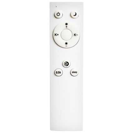 Top Light - LED Aptumšojama lustra ar auklu REVIT LED/50W/230V 3000-6500K d. 60 cm balta + tālvadības pults
