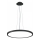 Top Light - LED Aptumšojama lustra ar auklu REVIT LED/50W/230V 3000-6500K d. 60 cm melna + tālvadības pults