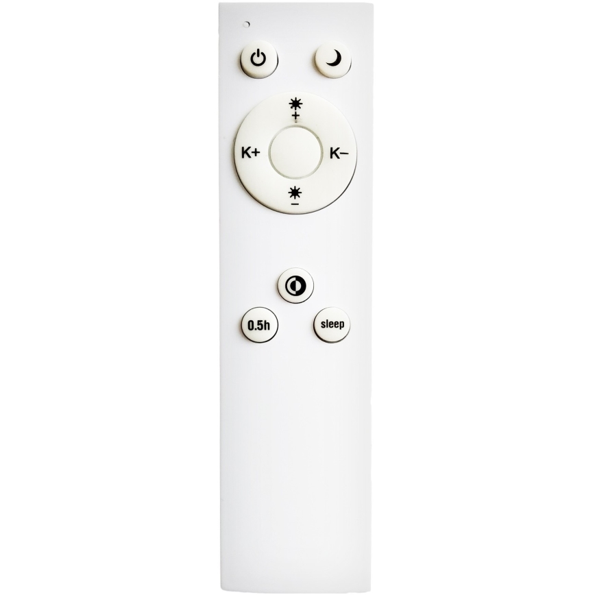 Top Light - LED Aptumšojama lustra ar auklu SALERNO LED/60W/230V 3000-6500K d. 60 cm balta + tālvadības pults