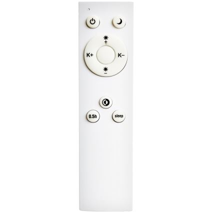 Top Light - LED Aptumšojama lustra ar auklu SALERNO LED/60W/230V 3000-6500K d. 60 cm melna + tālvadības pults