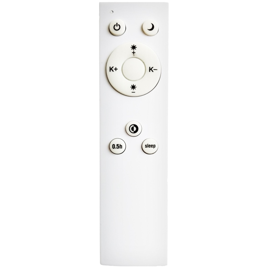Top Light - LED Aptumšojama lustra ar auklu SALERNO LED/60W/230V 3000-6500K d. 60 cm melna + tālvadības pults