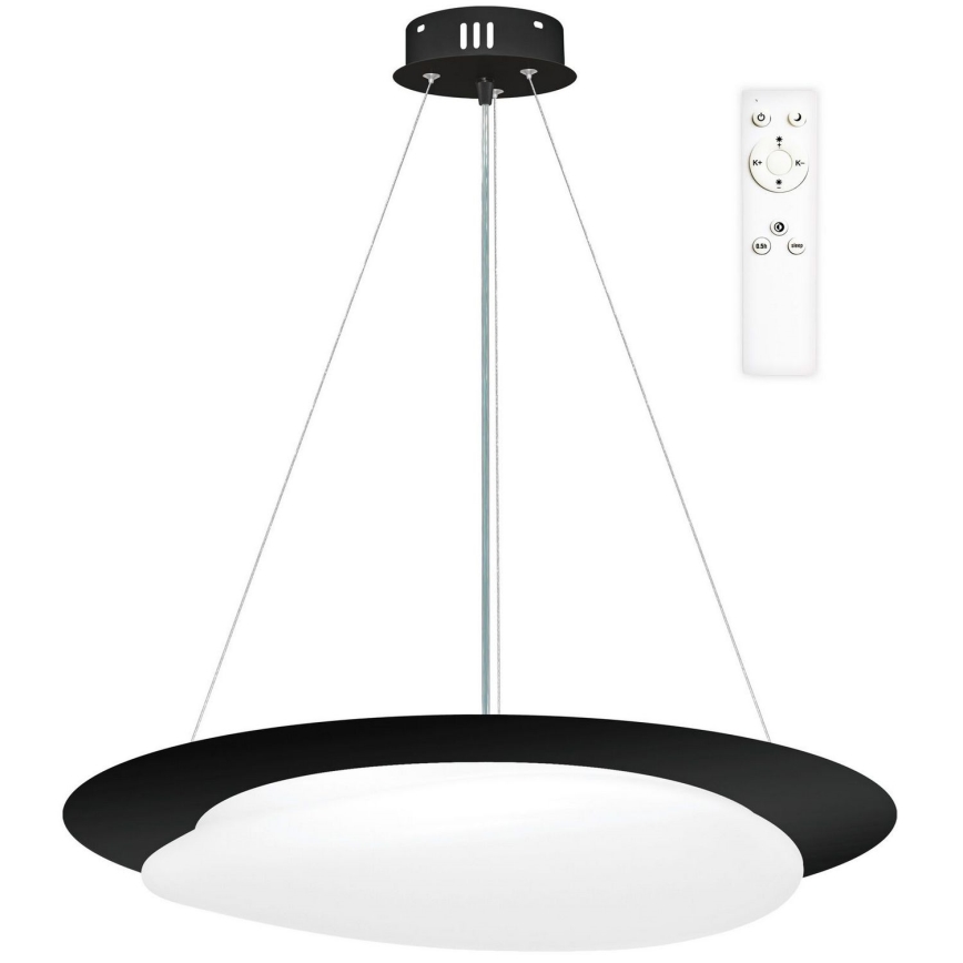 Top Light - LED Aptumšojama lustra ar auklu STONE LED/51W/230V 3000-6500K + tālvadības pults