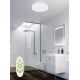 Top Light - LED Aptumšojama vannas istabas griestu lampa TWISTER LED/51W/230V IP44 + tālvadības pults