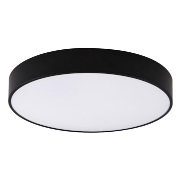 Top Light - LED Aptumšojama vannas istabas griestu lampa PETAL LED/48W/230V IP44 3000-6500K d. 48 cm melna + tālvadības pults