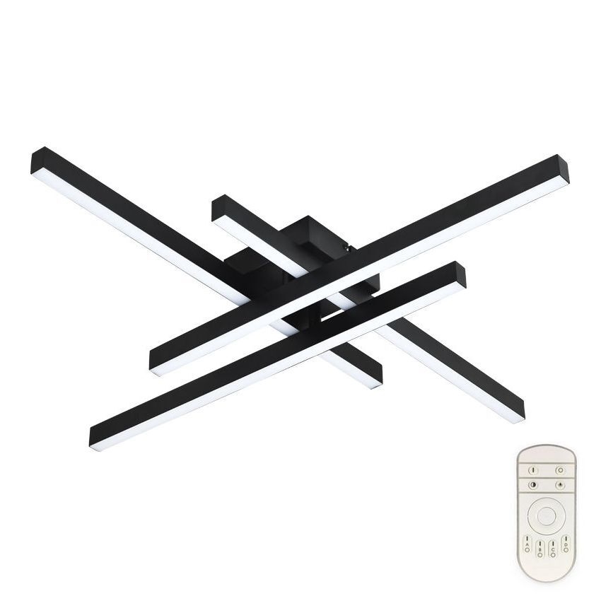 Top Light - LED Aptumšojama virsapmetuma lustra CROSS LED/50W/230V 3000-6500K + tālvadības pults