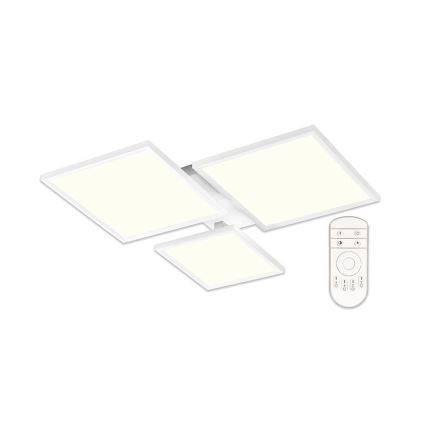 Top Light - LED Aptumšojama virsapmetuma lustra MERKUR LED/50W/230V 3000-6500K balta + tālvadības pults