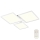 Top Light - LED Aptumšojama virsapmetuma lustra MERKUR LED/50W/230V 3000-6500K balta + tālvadības pults