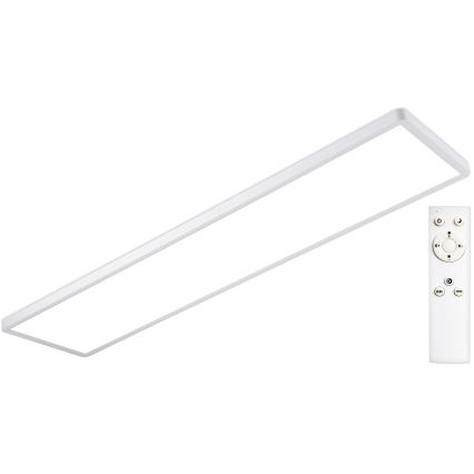 Top Light - LED Aptumšojams virsapmetuma panelis REVIT LED/70W/230V 3000-6500K 120x30 cm balta + tālvadības pults