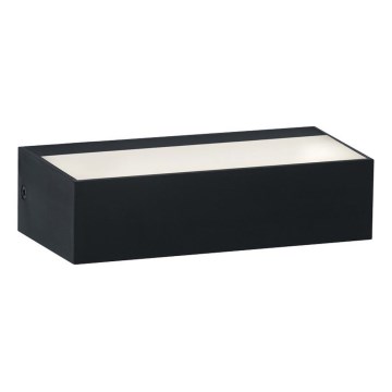Top Light - LED āra sienas gaismeklis IMOLA LED/10W/230V 3000/4000/6000K IP54 17 cm melns