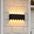 Top Light - LED āra sienas gaismeklis RAY LED/10W/230V 3000/4000/6500K IP54 melns