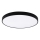 Top Light - LED dimējama vannasistabas griestu lampa PETAL, 60 W, 230 V, 3000–6500 K, IP44, Ø 59 cm, melna, ar tālvadības pulti
