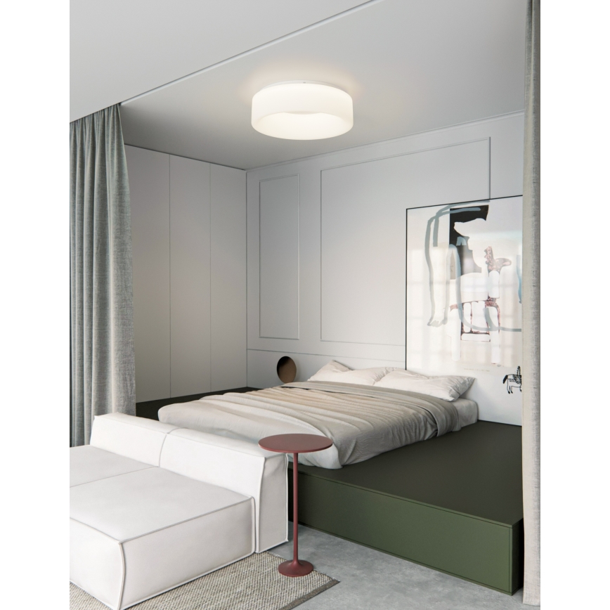 Top Light - LED aptumšojama griestu lampa HALO LED/60W/230V 3000–6500K Ø 60 cm balta + tālvadības pults