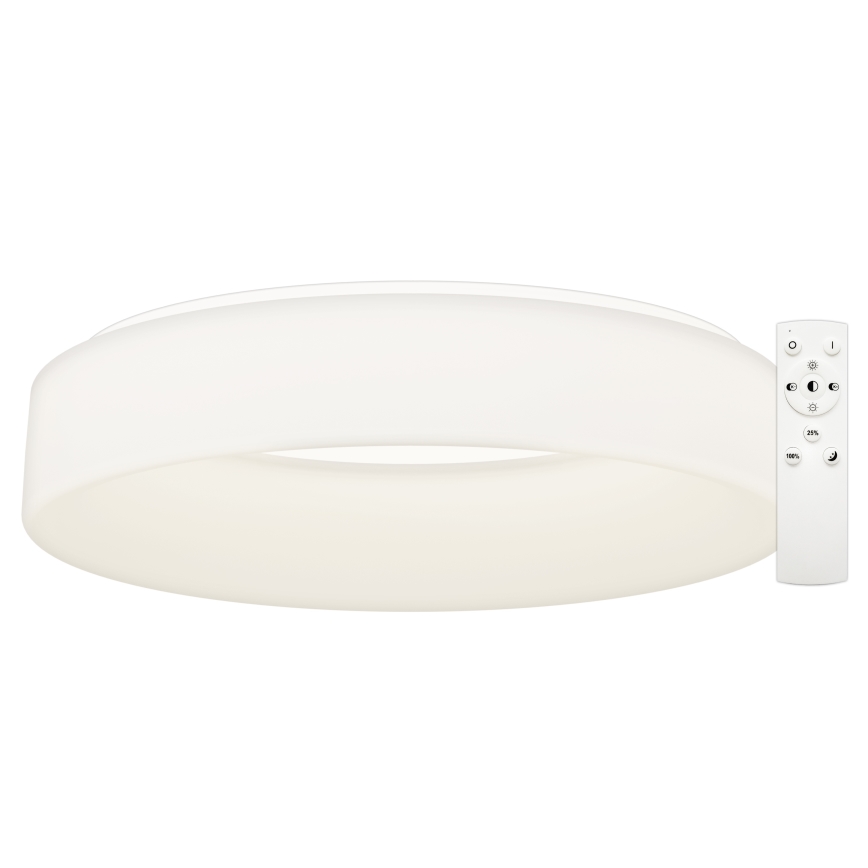 Top Light - LED aptumšojama griestu lampa HALO LED/60W/230V 3000–6500K Ø 60 cm balta + tālvadības pults