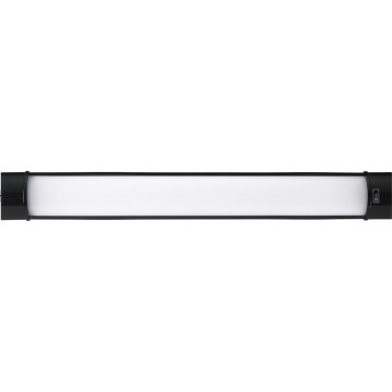 Top Light - LED gaismeklis zem skapja ZSP LED/18W/230V 3000/4000/6500K 60 cm melns