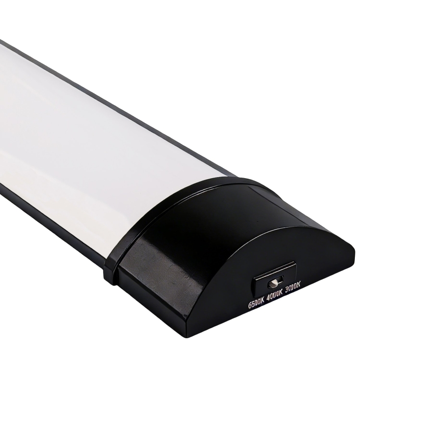 Top Light - LED gaismeklis zem skapja ZSP LED/18W/230V 3000/4000/6500K 60 cm melns