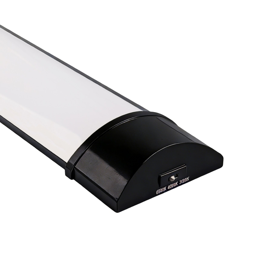 Top Light - LED gaismeklis zem skapja ZSP LED/9W/230V 3000/4000/6500K 30 cm melns