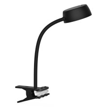 Top Light - LED Galda lampa ar stiprinājumu OLIVIA KL C LED/4,5W/230V melna