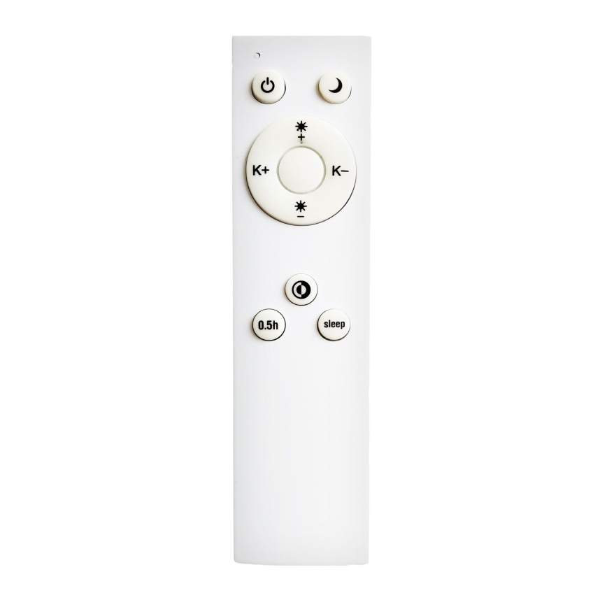 Top Light - LED Aptumšojama griestu lampa REVIT LED/50W/230V 3000-6500K 50x50 cm melna + tālvadības pults