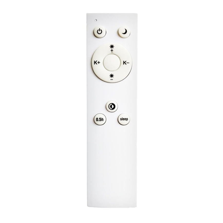 Top Light - LED Aptumšojama griestu lampa REVIT LED/50W/230V 3000-6500K 50x50 cm balta + tālvadības pults
