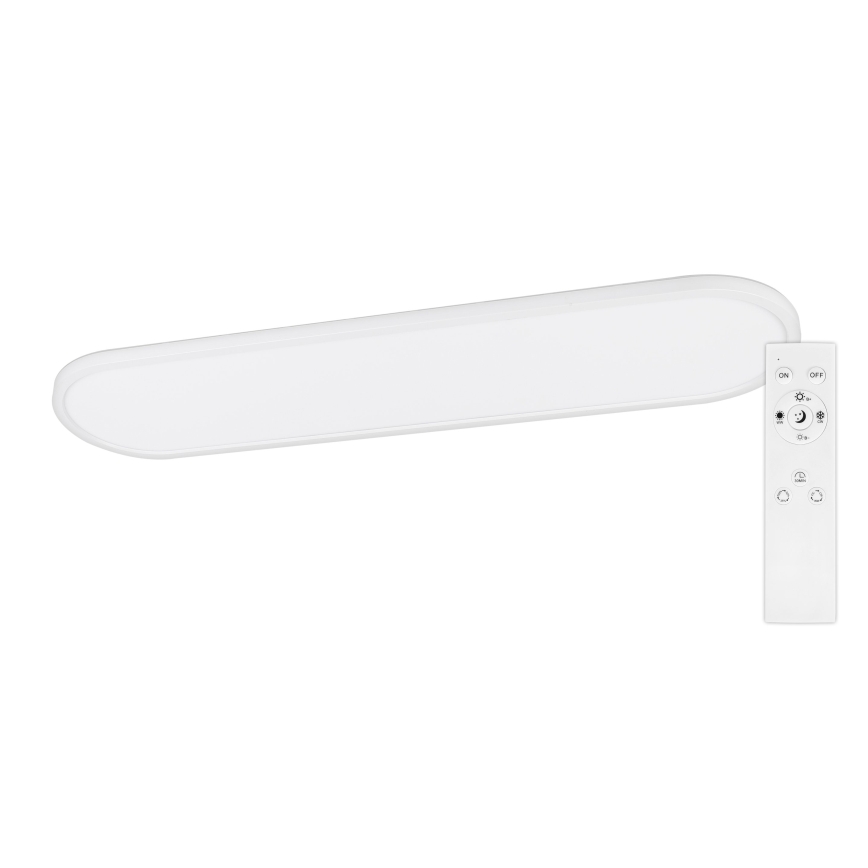 Top Light - LED Dimējama griestu virsmas vai pakaramā lampa OVAL LED/36W/230V 3000-6500K balta + tālvadības pults