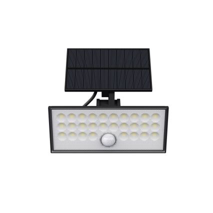 Top Light - LED Saules enerģijas sienas Prožektors ar sensoru HELEON VARIO LED/8W/3,7V IP65 4000K 2200 mAh + tālvadības pults
