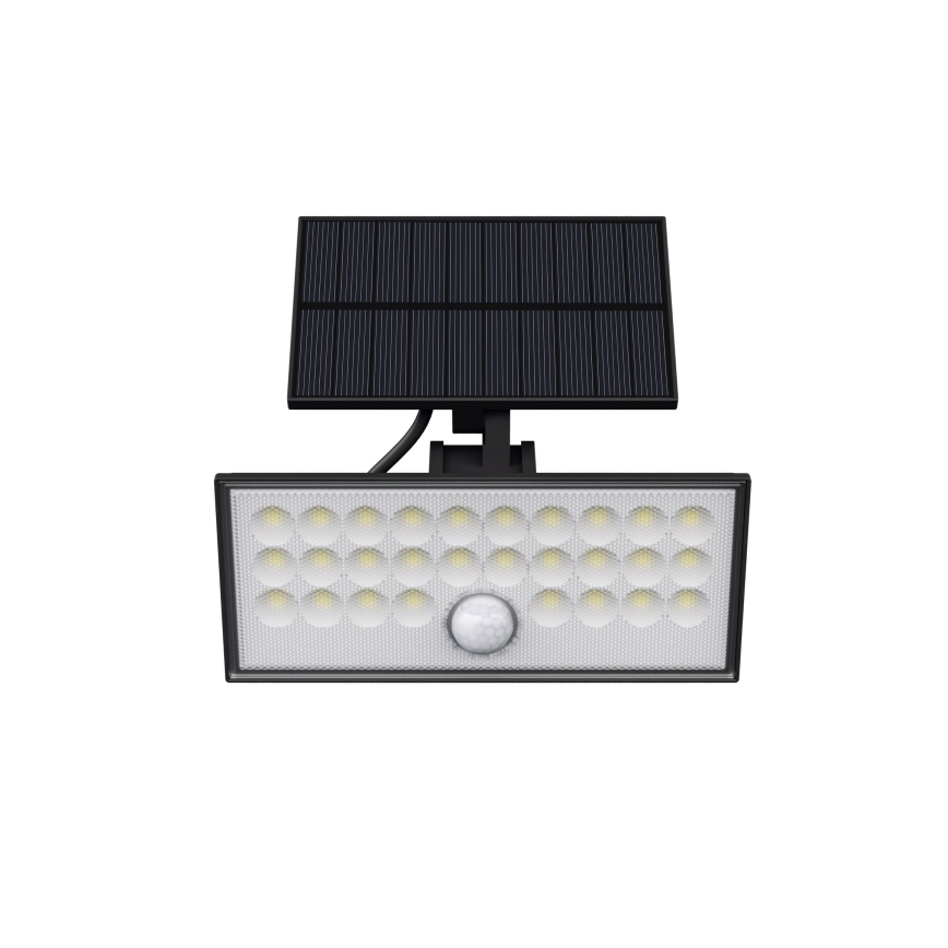Top Light - LED Saules enerģijas sienas Prožektors ar sensoru HELEON VARIO LED/8W/3,7V IP65 4000K 2200 mAh + tālvadības pults