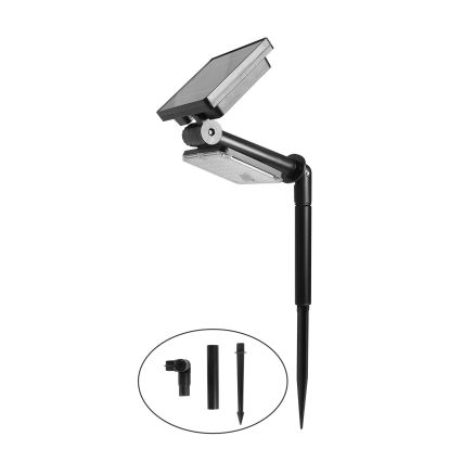 Top Light - LED saules gaismeklis ar 3-in-1 sensoru ZENITH LED/10W/3,7V 3000/4000/6500K IP54 2400 mAh