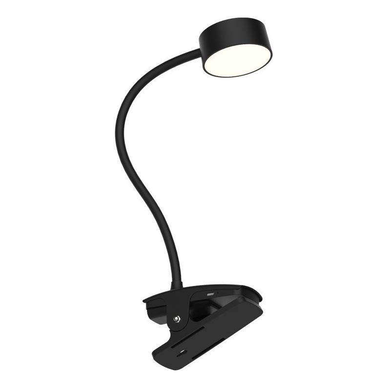 Top Light - LED skārienjūtīga aptumšojama galda lampa ar klipsi BELLA LED/4,8W/5V 3000-6500K melna