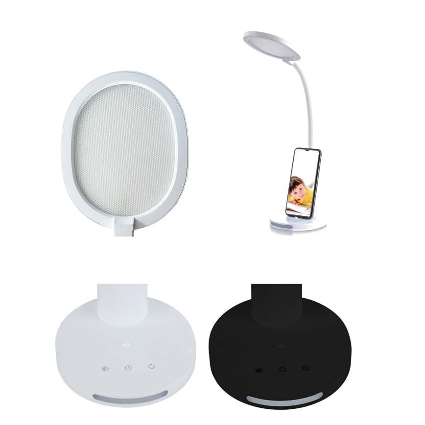 Top Light - LED skārienjūtīga regulējama galda lampa VIOLA LED/12W/230V 2700-6500K melna