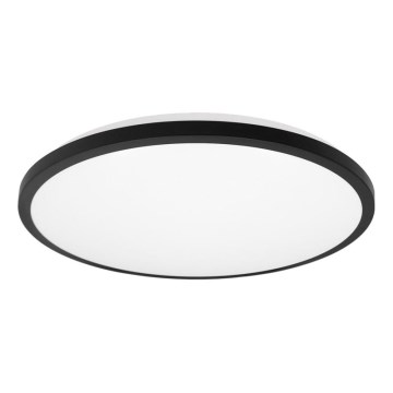 Top Light - LED Vannas istabas griestu lampa ONYX LED/10W/230V IP44 3000/4000/6500K d. 29 cm melna