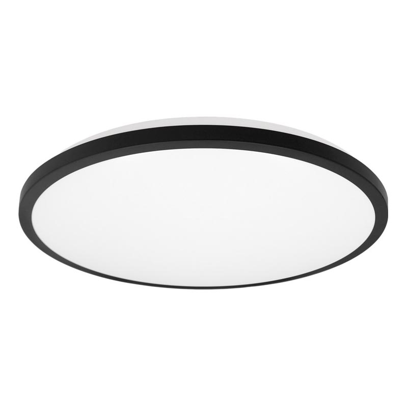 Top Light - LED Vannas istabas griestu lampa ONYX LED/10W/230V IP44 3000/4000/6500K d. 29 cm melna